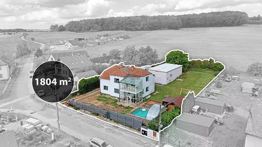 Prodej rodinného domu 379 m², pozemek 1804 m² Radostov