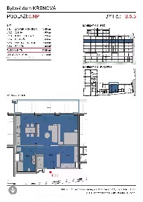 Pronájem bytu 2+kk 72 m² Křenová, Brno - Trnitá