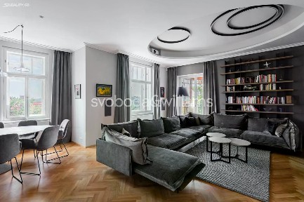 Prodej bytu 6 pokojů a více 314 m² Na Hřebenkách, Praha - Smíchov