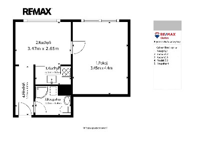 Pronájem bytu 1+1 36 m² Kollárova, Ostrov