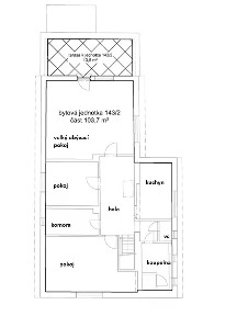 Pronájem bytu 3+1 118 m² Na Jablonce, Jirny - Nové Jirny