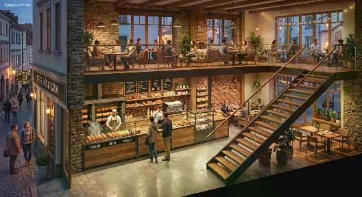 Pronájem restaurace 98 m² Václavské náměstí, Praha - Nové Město