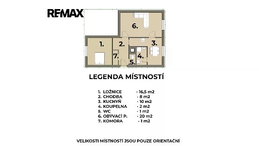 Prodej bytu 2+1 61 m² Liberecká, Jablonec nad Nisou