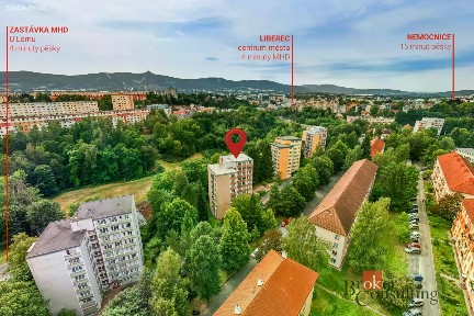 Prodej bytu 3+kk 65 m² Slovenského národního povstání, Liberec - Liberec V-Kristiánov