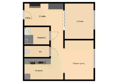 Prodej bytu 2+1 51 m² Letní, Havířov - Šumbark