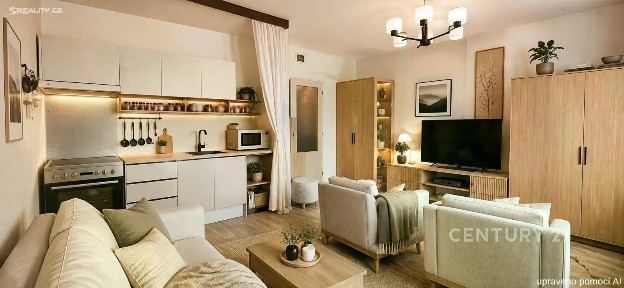 Prodej bytu 1+kk 31 m² Spodní, Brno - Bohunice