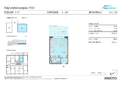 Prodej bytu 1+kk 48 m² Jakuba Obrovského, Brno - Bystrc