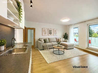 Pronájem bytu 1+kk 38 m² Dukelská, Liberec - Liberec VI-Rochlice