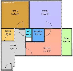 Prodej bytu 2+1 62 m² Březinova, Jihlava