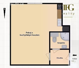 Prodej bytu 1+kk 25 m²