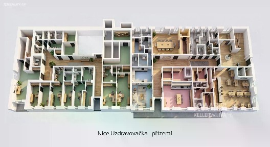 Pronájem ordinace 369 m²