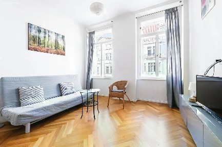Pronájem bytu 1+kk 34 m² Zborovská, Praha - Smíchov