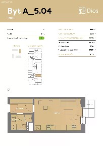 Prodej bytu 1+kk 27 m² Husova, Modřice