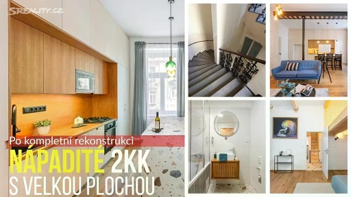 Prodej bytu 2+kk 79 m² Plzeňská, Praha - Košíře