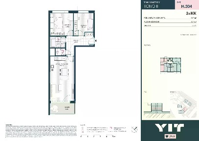 Prodej bytu 3+kk 75 m² Komárkova, Praha - Chodov
