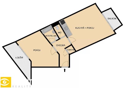 Pronájem bytu 2+kk 72 m² Železná, Plzeň - Jižní Předměstí