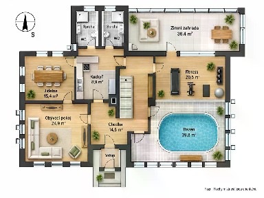 Prodej rodinného domu 368 m², pozemek 1900 m² Velké Hamry