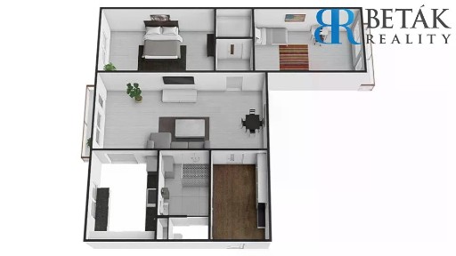 Prodej bytu 3+1 73 m² bří Hovůrkových, Přerov - Přerov I-Město