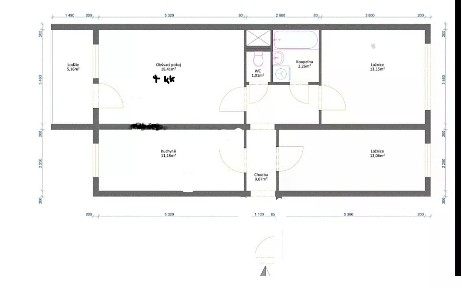 Prodej bytu 4+kk 73 m² Benkova, Praha - Chodov