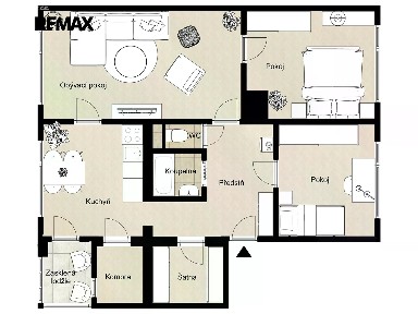 Prodej bytu 3+1 83 m² Černovická, Chomutov