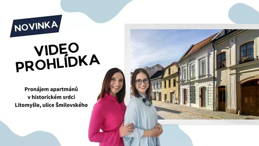 Pronájem bytu atypický 64 m² Šmilovského, Litomyšl - Litomyšl-Město