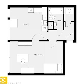 Pronájem bytu 1+1 47 m² Ryneček, Příbram - Příbram III