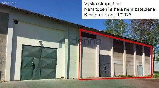 Pronájem skladového prostoru 158 m² Ve žlíbku, Praha - Horní Počernice