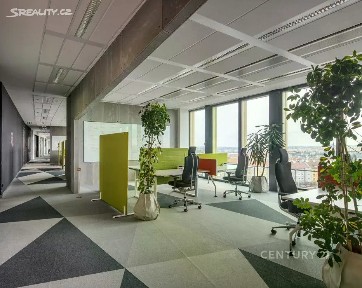 Pronájem kanceláře 1070 m² Pikrtova, Praha - Nusle
