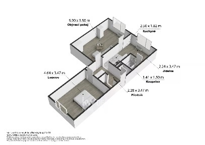 Prodej bytu 2+1 60 m² Sídliště Za Chlumem, Bílina - Teplické Předměstí