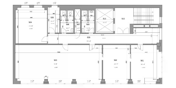Pronájem kanceláře 167 m²
