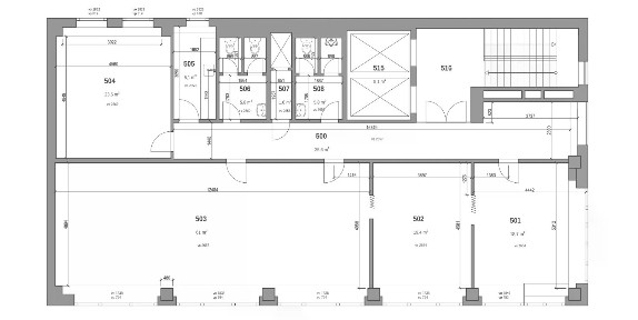 Pronájem kanceláře 167 m²