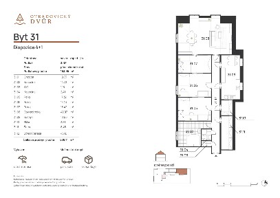Prodej bytu 4+1 163 m² Skorkov - Otradovice