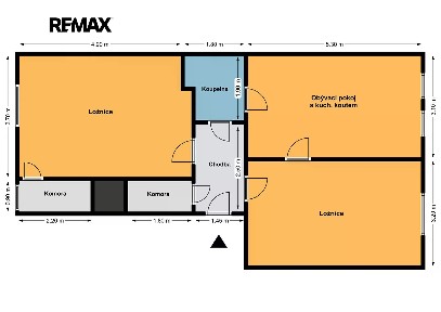 Pronájem bytu 3+kk 75 m² Františka Kadlece, Praha - Libeň