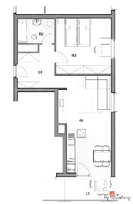 Pronájem bytu 2+kk 62 m² Na Chmelnicích, Plzeň - Severní Předměstí