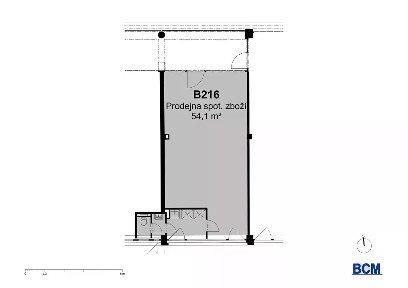 Pronájem obchodního prostoru 54 m² Poděbradská, Praha - Hloubětín