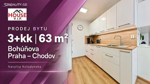 Prodej bytu 3+kk 63 m² Praha - Chodov