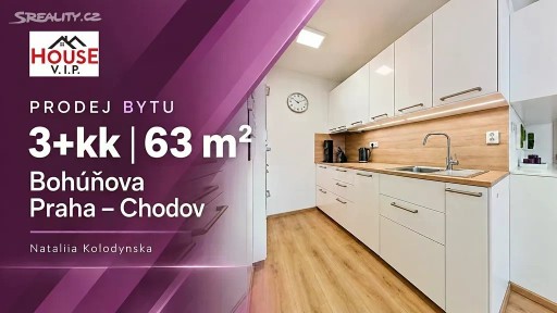Prodej bytu 3+kk 63 m²