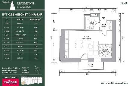 Prodej bytu atypický 85 m²
