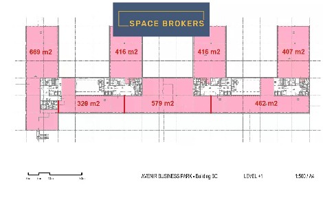 Pronájem kanceláře 454 m² Radlická, Praha - Jinonice