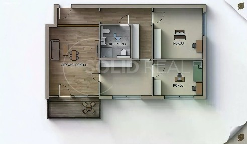 Prodej bytu 3+1 63 m² Na Loučkách, Kuřim