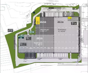 Pronájem skladového prostoru 7109 m²
