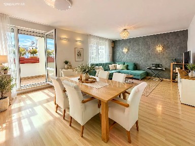 Pronájem bytu 4+kk 115 m² Velké Kunratické, Praha - Kunratice
