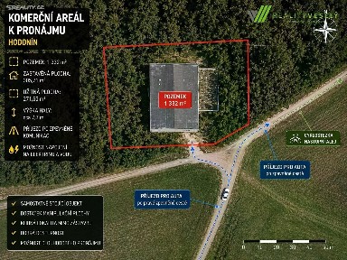 Pronájem skladového prostoru 272 m²