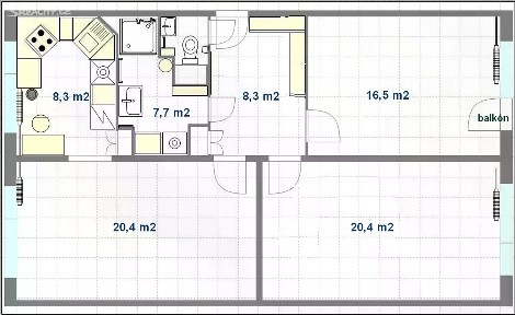 Prodej bytu 3+1 82 m²