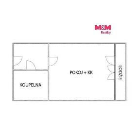 Prodej bytu 1+kk 21 m²