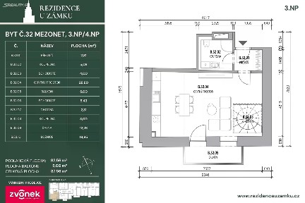 Prodej bytu atypický 85 m²