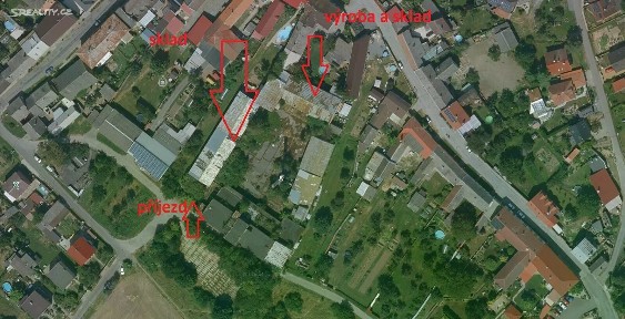 Pronájem skladového prostoru 100 m²
