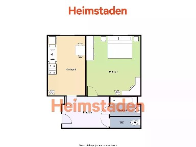 Pronájem bytu 1+1 37 m²
