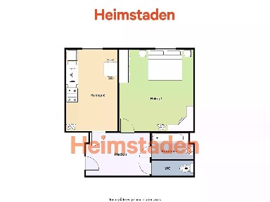 Pronájem bytu 1+1 37 m²
