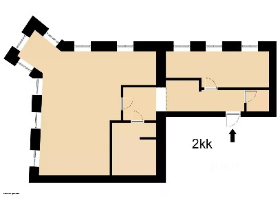 Pronájem bytu 2+kk 92 m²